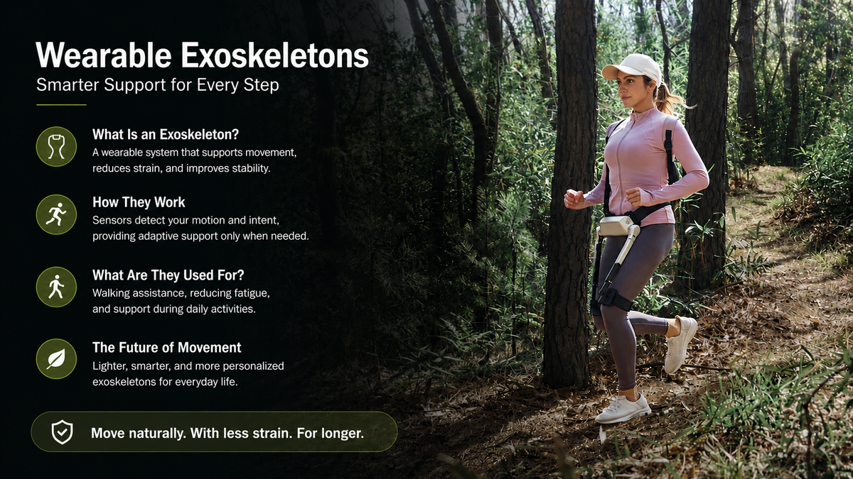 What Is an Exoskeleton? How Wearable Exoskeleton Technology Supports Human Movement